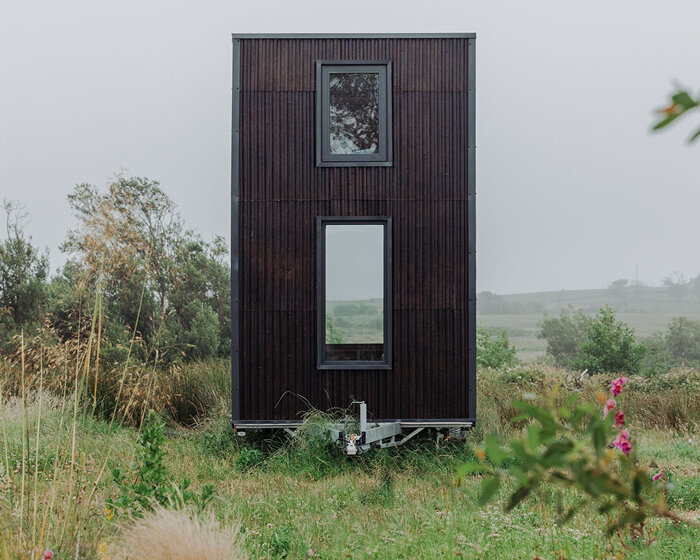 common knowledge builds 'tigín' tiny homes in ireland from hemp and cork