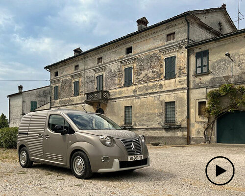 inspired by the 2CV fourgonnette van, citroën berlingo goes back in time