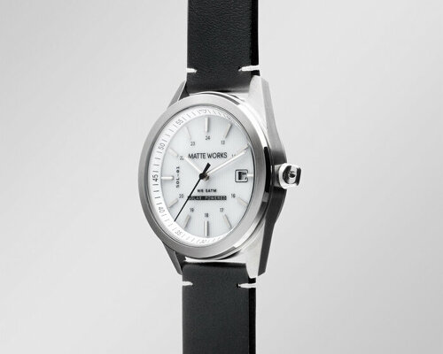 MATTE WORKS launches 'solution-01', a sleek and timeless solar watch collection