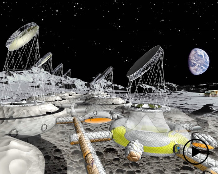 study explores building inflatable greenhouses on the moon for people to live in