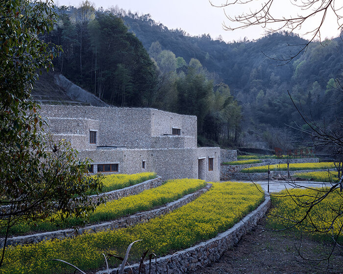 UAD nestles stone-clad and terraced museum in remote chinese countryside