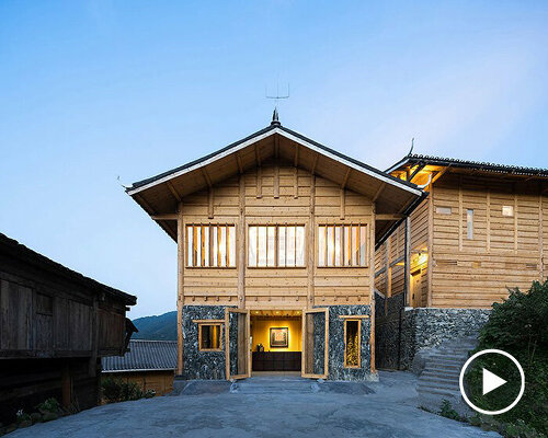 sustainable design meets vernacular chinese tradition in the well house