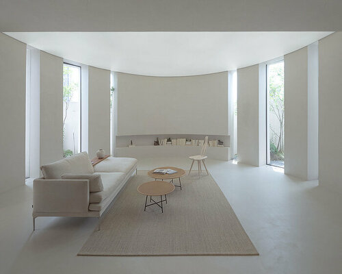 studio HAS crafts casa zanotta interiors as a minimalist 'stone forest'