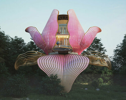 from giant leaf petals to floating avocados: outstanding designs at airbnb's OMG! category