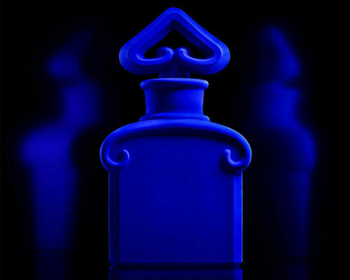 yves klein signature blue coats iconic inverted heart guerlain fragrance for 110th anniversary