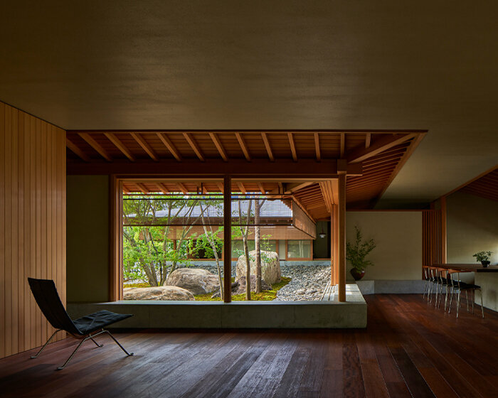 meditative garden views unfold throughout toru shimokawa's new dwelling in japan