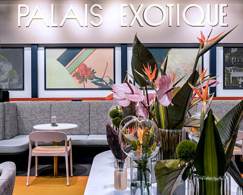 cristina celestino's immersive palais exotique cafe at maison&objet 2022