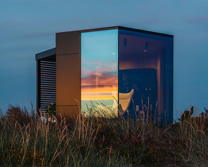 customizable prefab space 'muuw' generates tranquil workspace in your backyard