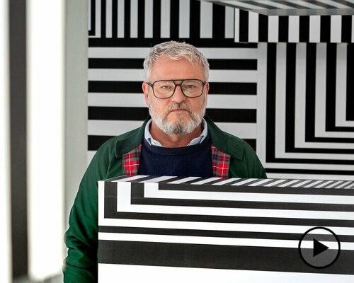 interview with tobias rehberger on 'into the maze', his dazzling installation of patterns for LG