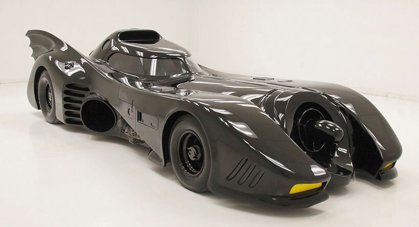 take on the streets with the original batmobile from the 90s batman movie