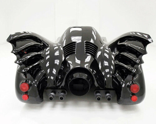 the original batmobile from tim burton's 1989 batman movie is for sale