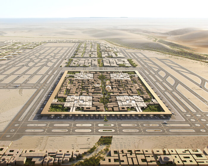 foster + partners reveals winning proposal for king salman international airport in riyadh