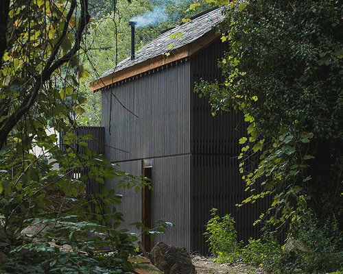 'house in arouca' is a minimalist & rustic reinterpretation of the traditional granary 