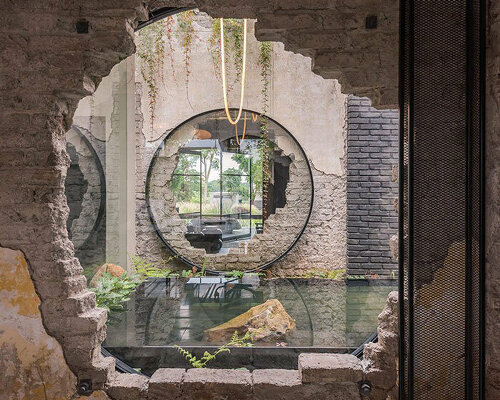 LC arquitectura revives ruins in mexico as luminous office infused with nature