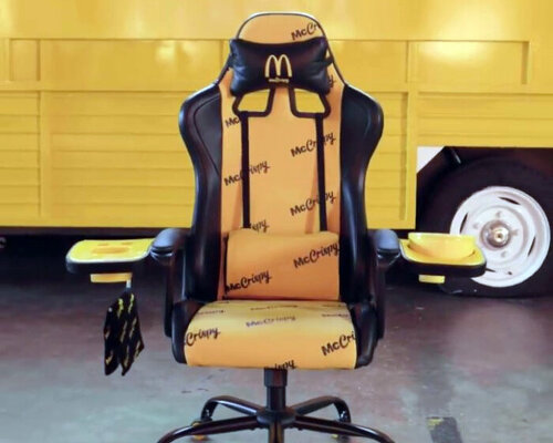 mcdonald's makes oil-free 'mccrispy gaming chair' for the first time