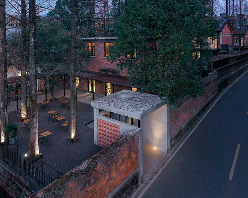 y.ad studio shapes neglected dormitories into B&B unit in china with minimum intervention