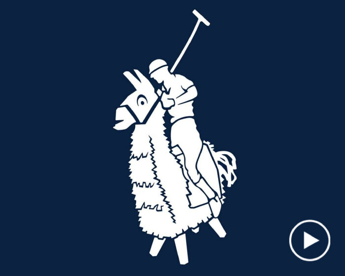 ralph lauren changes its horse logo to piñata llama for fortnite fans