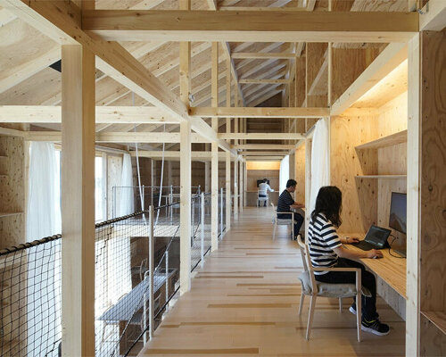 kengo kuma's 'kagu house' is the first of several satellite coworking spaces to be built in japan