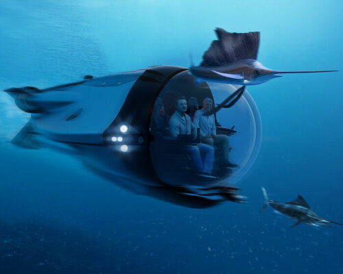 u-boat worx 'super sub' beats dolphins & sharks in underwater racing