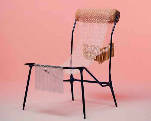 lluís alexandre casanovas blanco's 'UMT' chair explores politics of traditional weaving crafts