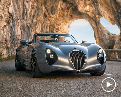 wiesmann hits the road with ‘project thunderball,’ an electric convertible sports car