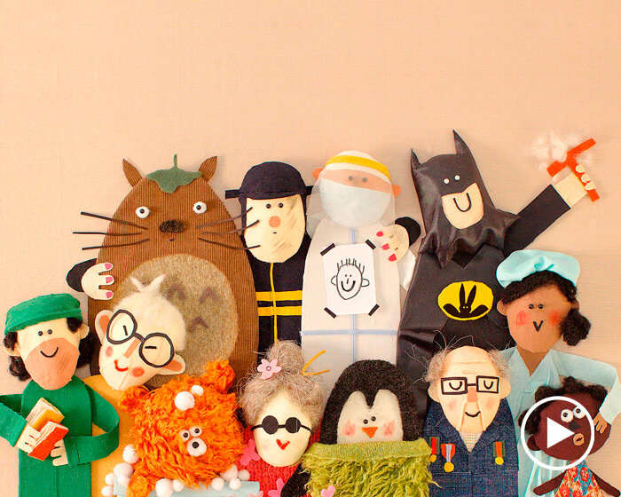 colorful felt figures by martin smatana illustrate 10 good news of 2022