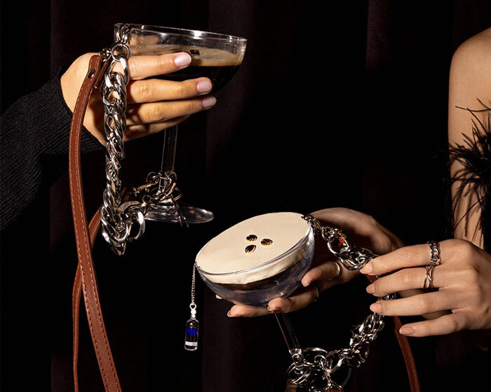 nik bentel brings the classic espresso martini beyond the bar as quirky limited edition purses