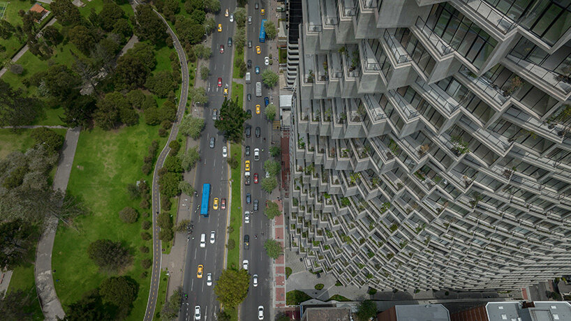 BIG completes Iqon high-rise in Quito with pixelated facade