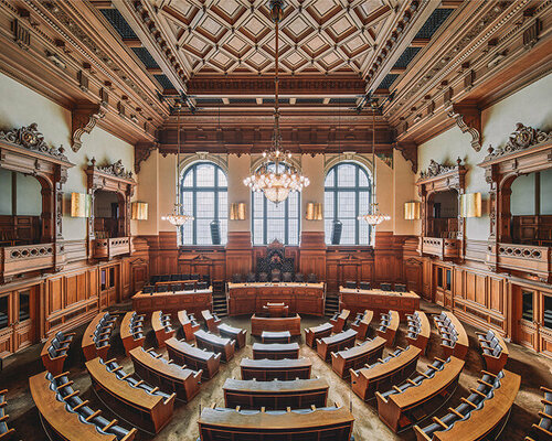 david altrath captures historical charm of 125-year-old hamburg town hall in germany