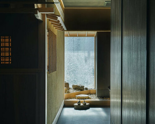 sunaba's zen, nature-infused japanese tearoom fosters sense of spirituality in urban tokyo