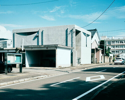 floating miscellaneous goods revive arata isozaki's original concrete building in japan