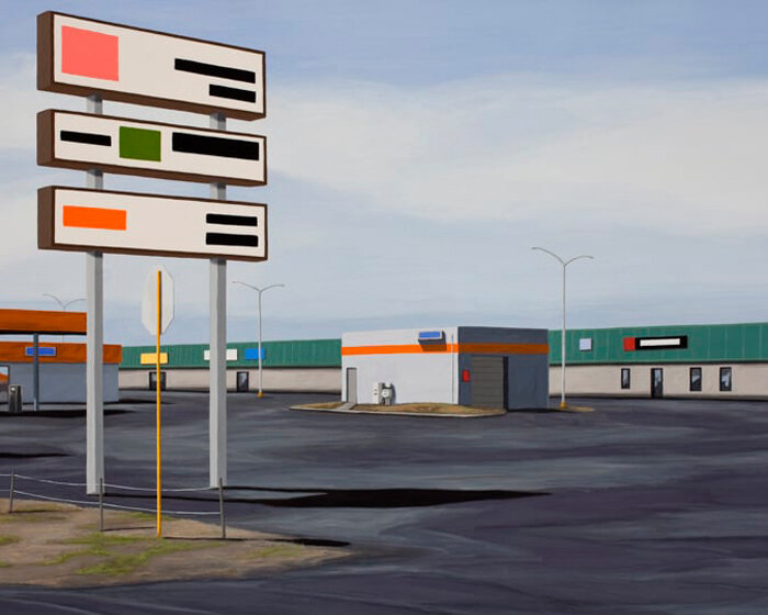 'places where we have been' art series illustrates familiar stills of human experience