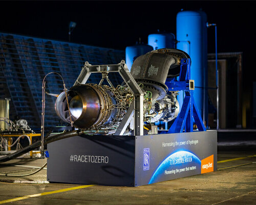 rolls-royce and easyjet successfully test 100% hydrogen-fueled jet engine