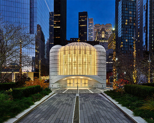 redesigned by santiago calatrava, greek orthodox church destroyed in 9/11 reopens to public