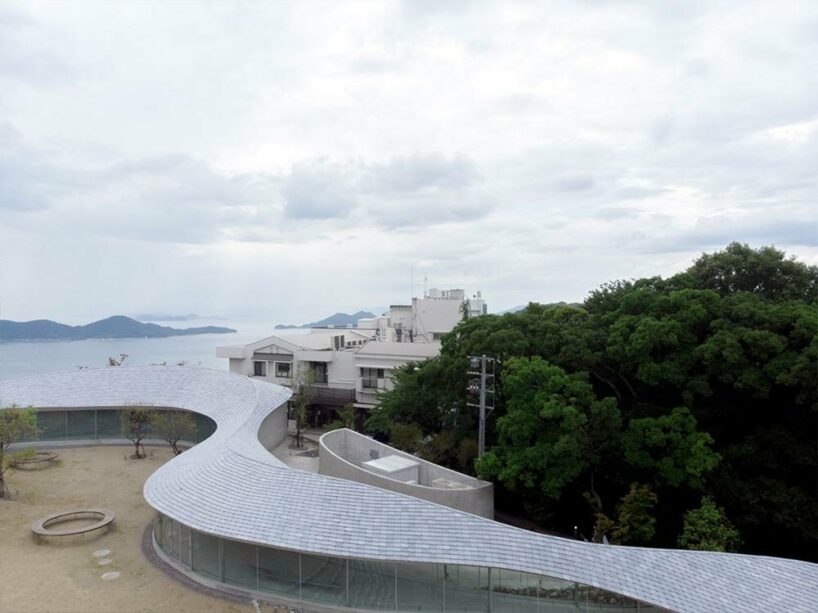 elevated walkway + observatory by takashi suo meanders through national ...