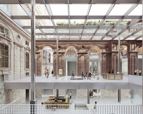 OMA proposes a modern renovation for turin's historic museo egizio