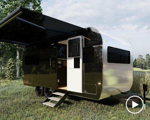 sheep wool insulates cabin of fully electric luxurious RV 'coast' for all-year traveling