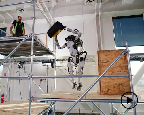 boston dynamics' humanoid robot 'atlas' effortlessly helps on construction sites