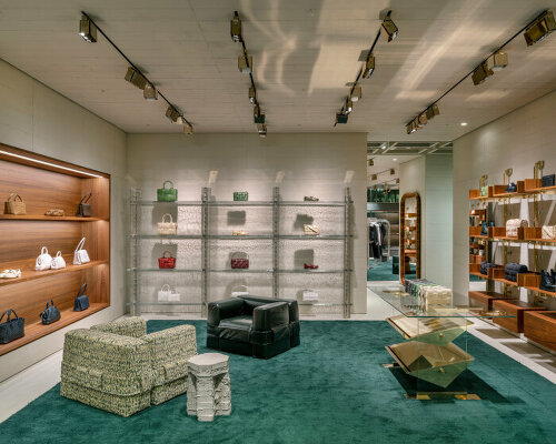 bottega veneta injects subtle references to italian design in its zürich flagship