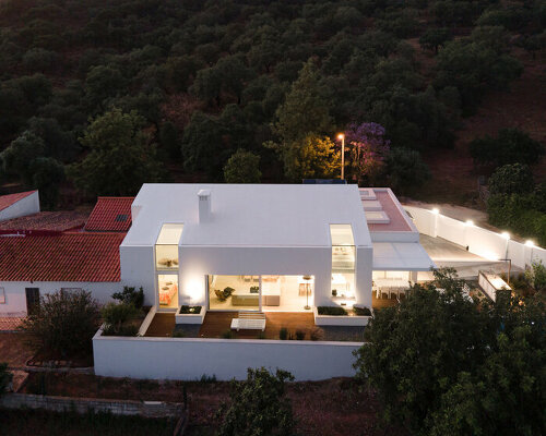 pure white casa simão's minimal geometries gem the portuguese countryside