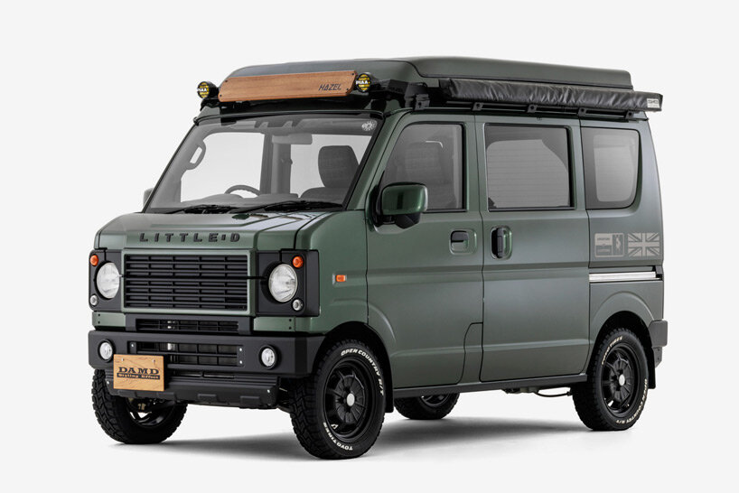 body kit transforms suzuki's 'every' minivan into defender-style camper