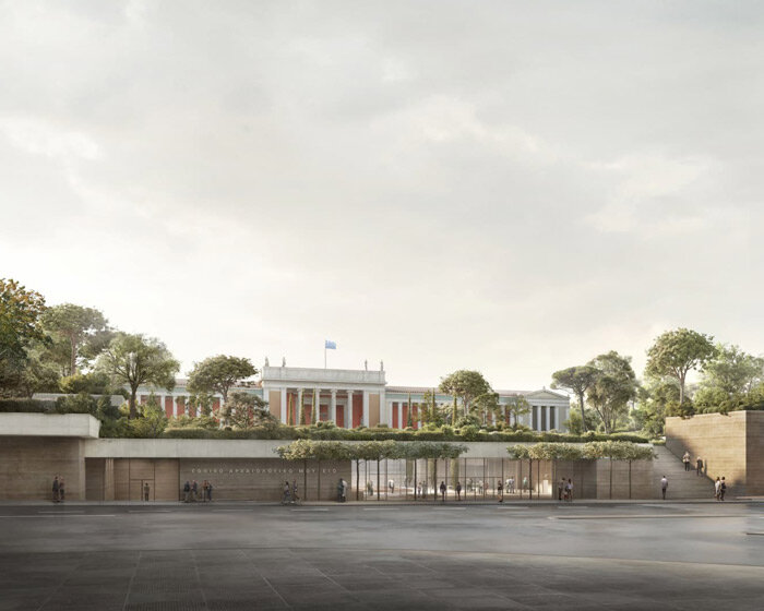 chipperfield wins competition to expand national archaeological museum of athens