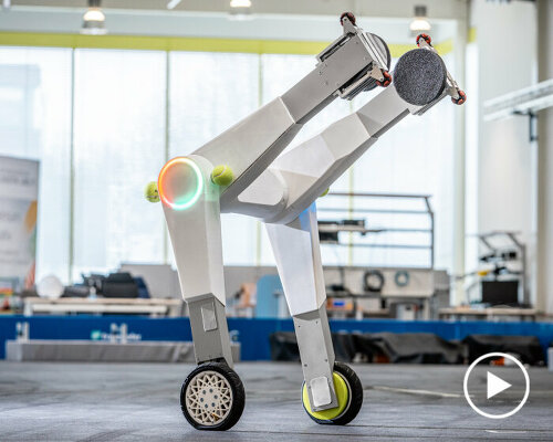 four-legged 'evoBOT' transports goods and packages without anyone's help