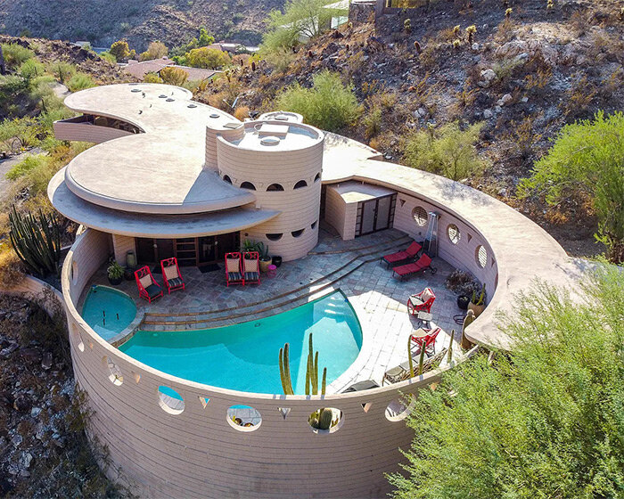 frank lloyd wright's last completed design 'circular sun house' hits the market for $8,9M