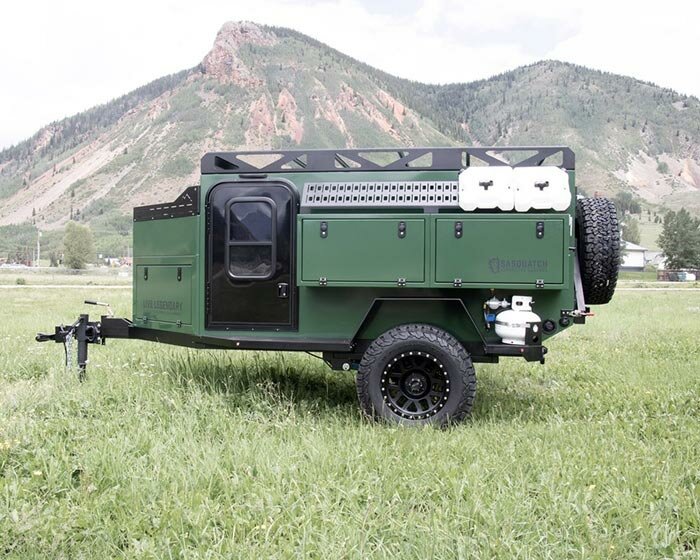 highland 60 off-road camper trailer is a perfect combo of robustness and comfort