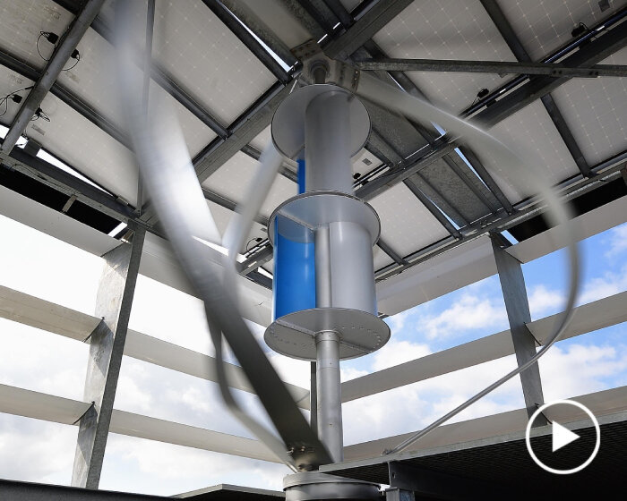 'powerNEST' generates 6x more energy with wind turbines and solar panels combo