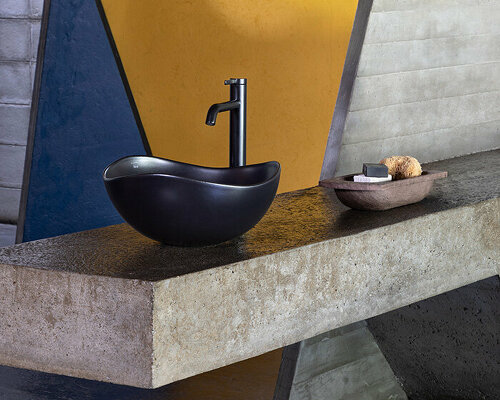 roca homages brazilian modernist ruy ohtake with anniversary washbasin