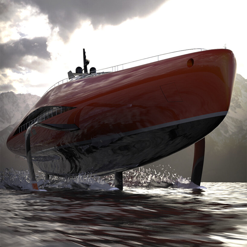Superyacht : le Plectrum, premier bateau volant du monde ?