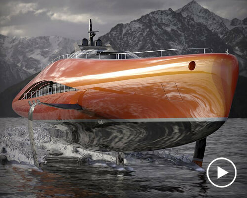 pierpaolo lazzarini envisions 'flying' superyacht powered by hydrogen