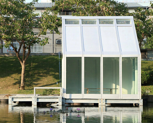 water-filled glass windows passively heat and cool buildings using sunlight